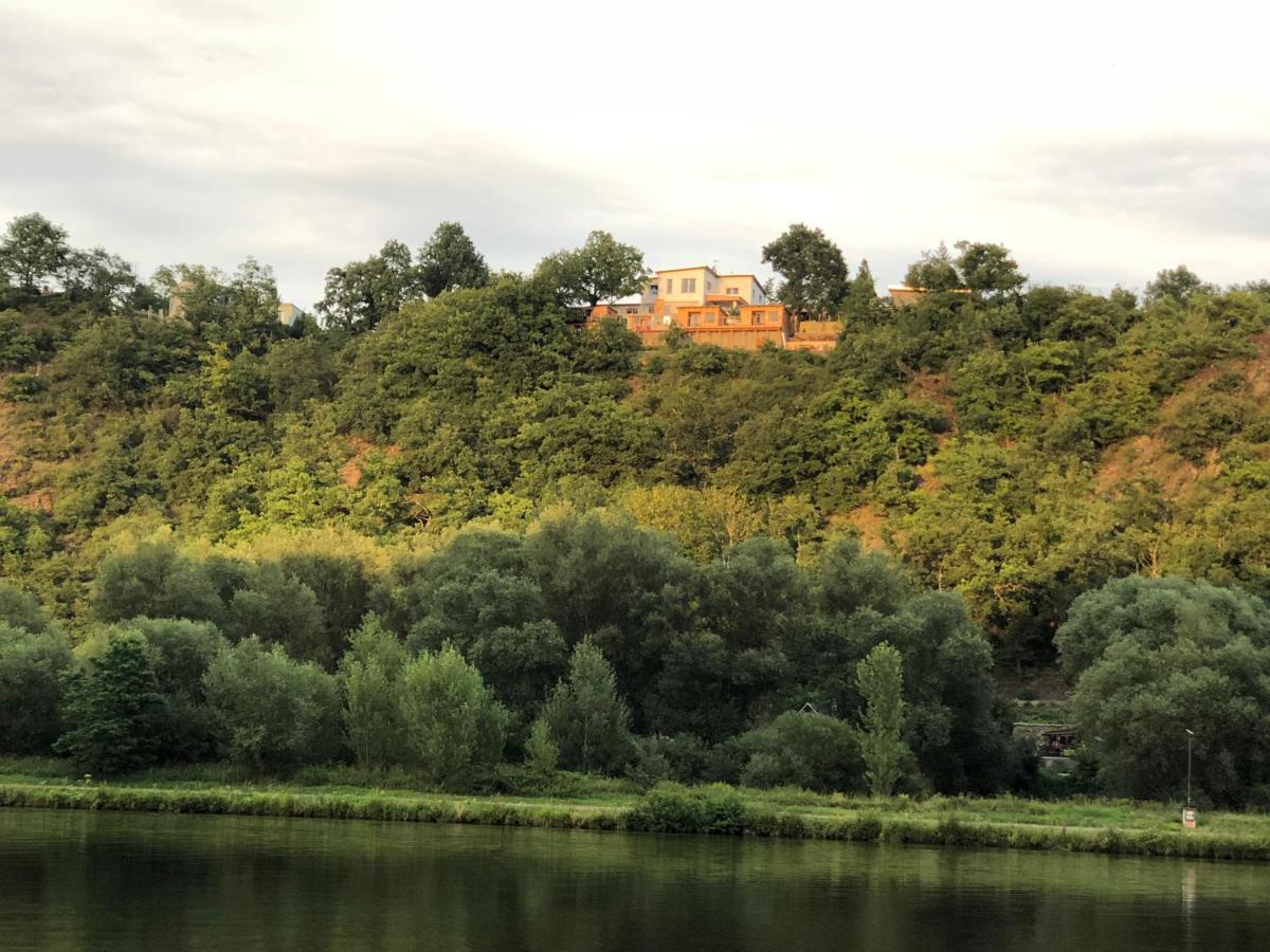 Chatka A Vyhlídka nad řekou Zdiby Exterior foto